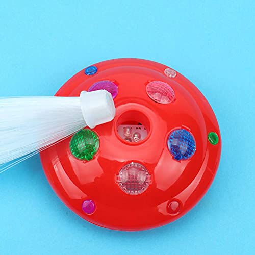 Aoaoy Fiesta de vacaciones decoración del hogar LED colorido fibra óptica linterna atmósfera decoración lámpara para sala de estar baño bar