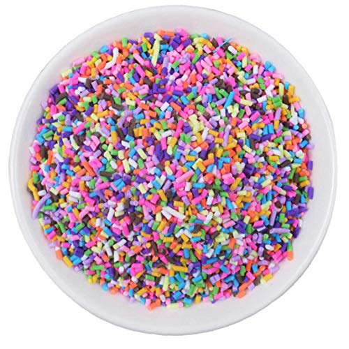 Arcilla Limo Mullido Suministros Beads Partículas De Lodo Juguete para Fake De Chocolate De La Torta Caja del Teléfono De Postre Álbum De Recortes 20g