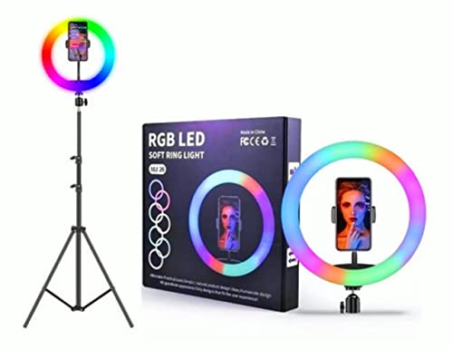 Aro de luz colores RGB con su trípode 2m