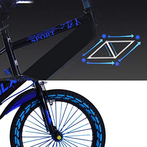BAODAN Freestyle, niña, niño, Bicicleta, Bicicleta, tamaño 16", 18", 20", 3 Colores con estabilizadores, Botella de Agua y Soporte,Verde,20"