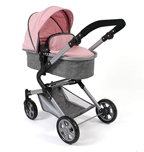 Bayer Chic 2000-Cochecito para muñecas Lia, Color Rosa. (597 15)