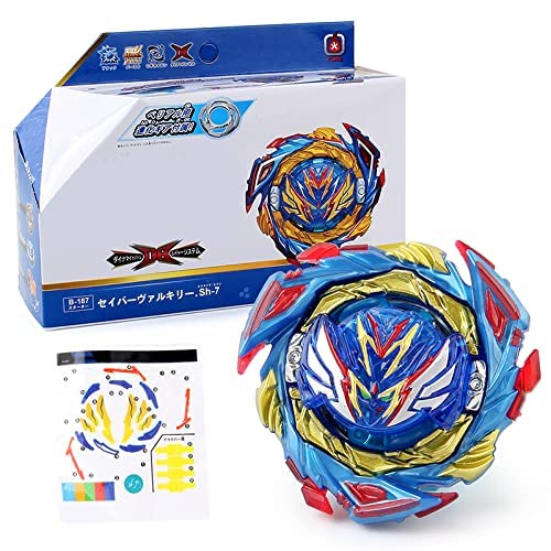 Beyblades Burst B-187 Starter Saber Valkyrie.Sh-7 Bey Burst Blade DB – confirmado con LR Custom Launcher