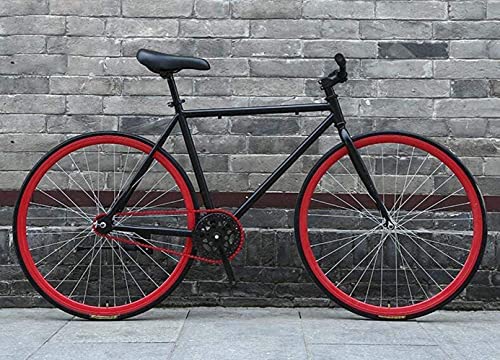 Bicicleta de carretera, bicicletas de 26 pulgadas, sistema de freno inverso, marco de acero con alto contenido de carbono, carreras de bicicletas de carretera, hombres y mujeres, adultos de 5 a 25 año