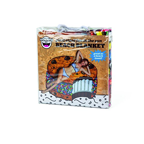 BigMouth Inc – Toalla Playa Galetta Helado Bollito Bizcochito Cookie Gigante – XXL Redonda Bano Alfombra