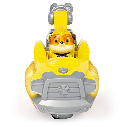 Bizak Patrulla Canina Vehículo Luces y Sonidos Mighty Pups y Figura Rubble (61926776)