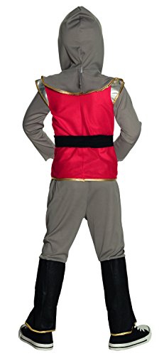 Boland-29801 Disfraz, color gris/rojo, 3-4 años (Ciao Srl 29801)