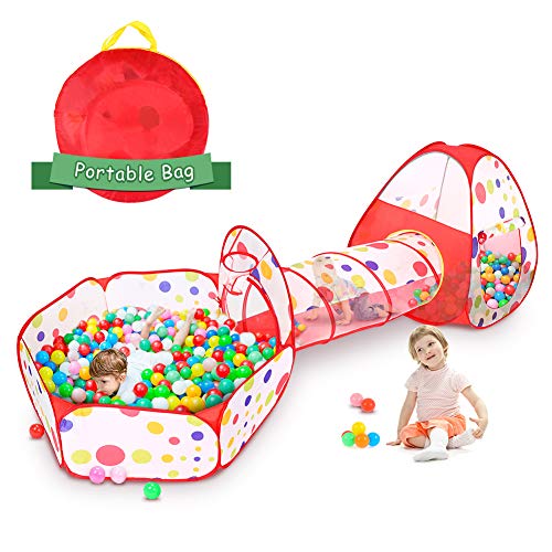 Bolas Piscina Infantil Tienda Campaña Infantil Piscina De Bolas Ideal para Usar en Cualquier Lugar Fácil de Llevar Piscina Carpa para bebés de Dibujos Animados para Playas Patio