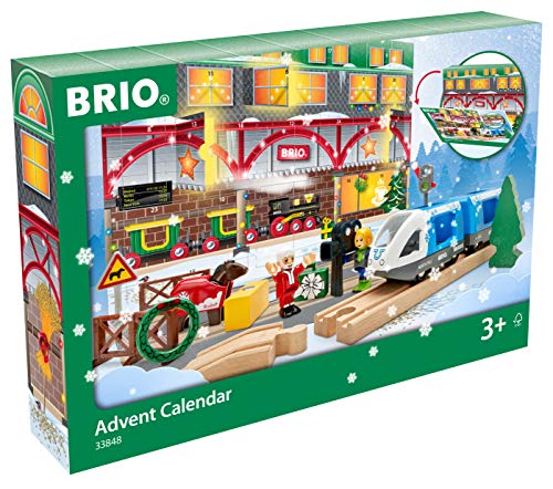 BRIO Calendario de Adviento Mundial de Navidad 2020 para niños a Partir de 3 años, 33848