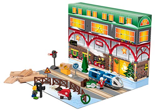 BRIO Calendario de Adviento Mundial de Navidad 2020 para niños a Partir de 3 años, 33848