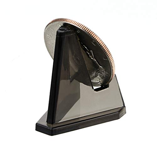 BSTKEY - Soporte para monedas (tamaño pequeño), acrílico, Mini/Black/20Pcs