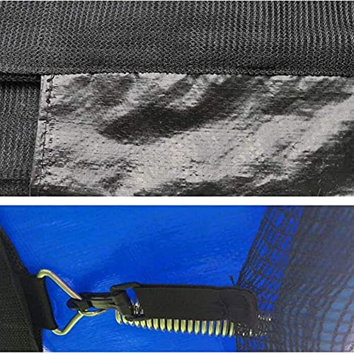 CHILD FENCE Red de Repuesto para Cama Elástica para Niños Red de Seguridad Pared Protectora Cama Elastica Trampolín Redonda 100% Resistente a los Rayos UV, Resistente a los Desgarros,120cm 6 Rods