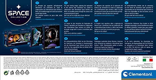 Clementoni Panorama Space colección Adultos 1000 Piezas, panorámico, Espacio, Planetas-Made in Italy, Puzzle, Multicolor (39638)
