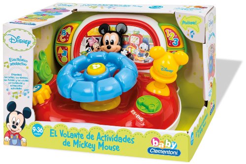 Clementoni- Volante de Actividades de Mickey