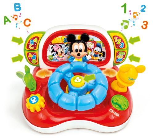 Clementoni- Volante de Actividades de Mickey