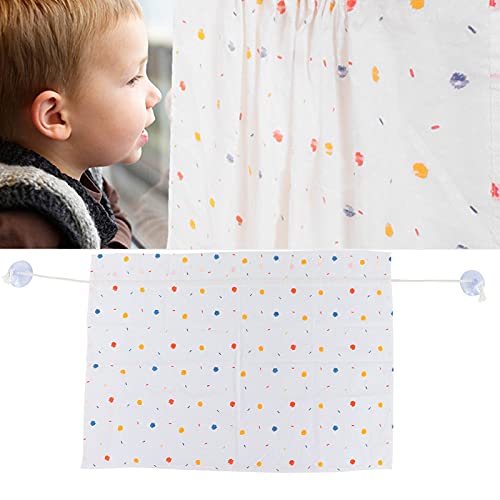Cortina para ventana de coche, resistente al desgaste, fácil de instalar, para ventanilla de coche, práctica para uso general, para coche, para decoración de fiestas, para uso profesional(estilo 1)