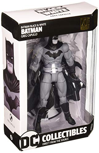 DC Comics Batman- Figura de Acción By Greg Capullo, Negro y Blanco