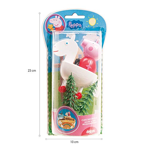 Dekora-302029 Kit de Decoracion de Tartas con Figuras Decorativas de Peppa Pig, Multicolor (GU24162)
