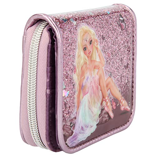 Depesche- Cartera Fantasy Model Ballet, Rosa, Aprox. 3 x 12 x 10 cm (10910)