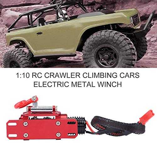 Dilwe RC Winch, 1:10 Crawler Climbing Cars Metal El¨¦ctrico para SCX10 D90 D110 TF2 TRX4 KM2