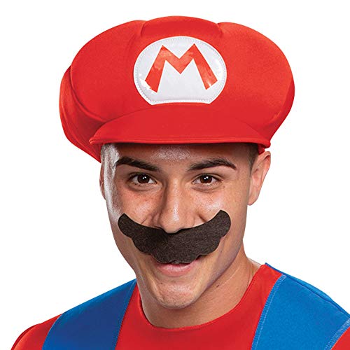 Disguise Disfraz Mario Bros Adulto Clásico, Disfraces Carnaval Hombre Disponible en Talla XL