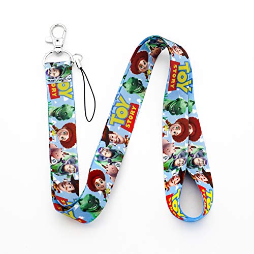 Disney Toy Story Lanyard Llavero ID Bage Holder (Familia)
