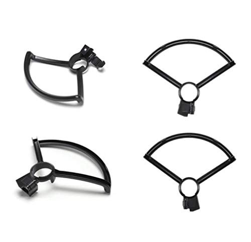 DJI Spark Protectores para las Hélices - Protector de Hélices, Vuelo Seguro, Protege a Las Personas y los Objetos de las Hélices en Rotación, Pequeño, Ligero, Fácil de Montar y Desmontar - Negro