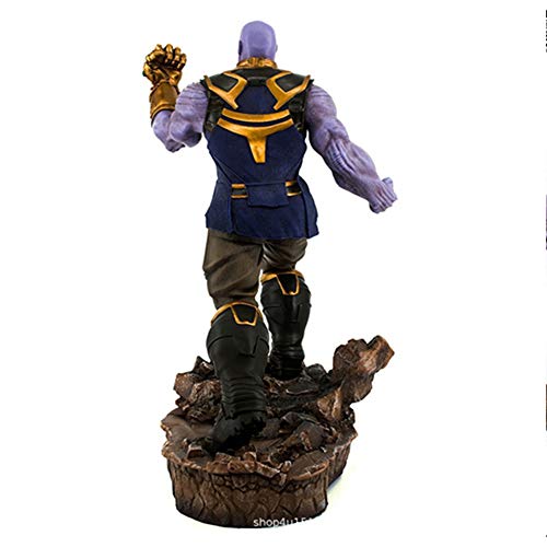 DS- Juguete La aniquilación de los Personajes de la Guerra Infinita de los Vengadores 3, La Muñeca de Tirano Modelo Muñeca con Una Base, Adornos Hechos a Mano para niños Regalo &&