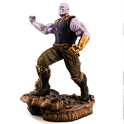 DS- Juguete La aniquilación de los Personajes de la Guerra Infinita de los Vengadores 3, La Muñeca de Tirano Modelo Muñeca con Una Base, Adornos Hechos a Mano para niños Regalo &&