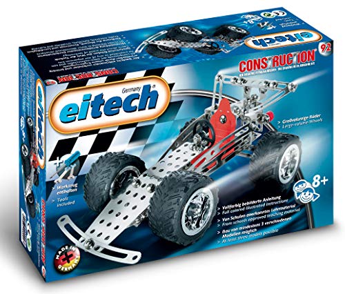 Eitech 00092 Coche de carreras - Juego de construcción de metal (180 piezas) [importado de Alemania]