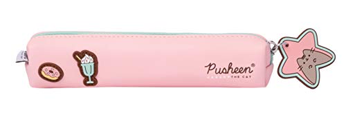 Estuche escolar - Estuche Pusheen Rose Collection │ Pequeño estuche escolar de la gatita viral más divertida - Producto con licencia oficial