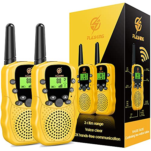 EUCOCO Regalos Niño 5 6 7 8 9 10 Años, Walkie Talkie para Niños 3-12 Años Juguetes Regalos Niñas 3 4 5 6 7 Años Juguetes para Niños Regalos Niños 3-12 Años Juguetes Exteriores