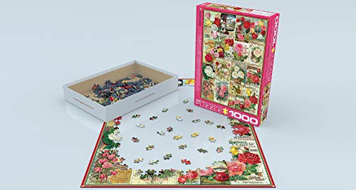 EuroGraphics "Rosas catálogo de semilla Puzzle (1000 Piezas, Multi-Color)