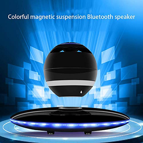 FEE-ZC Altavoz Bluetooth de levitación magnética Ligera para decoración de Festivales, Adecuado para Ocasiones de Apertura de Regalos, cumpleaños, Bodas, Publicidad