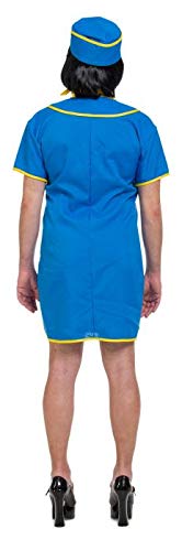 Folat B.V.- Vestido de Stewardess para Hombre – Talla XL – XXL, Color Azul, Größe (63385)
