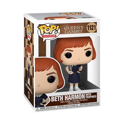 Funko 57690 POP TV Queens Gambit- Beth w/trophies