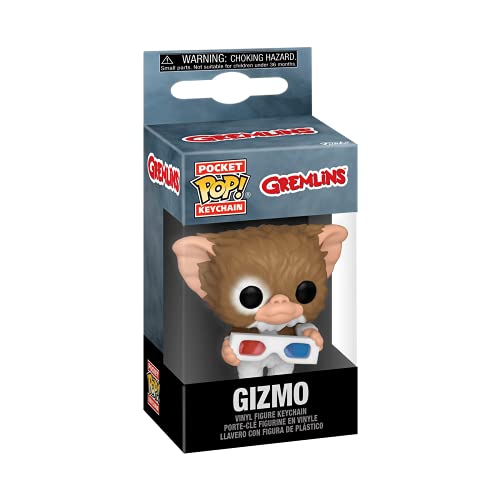 Funko- Pop Keychain Gremlins-Gizmo w/3D Glasses Horror S8 Figura coleccionable, Multicolor (49883)