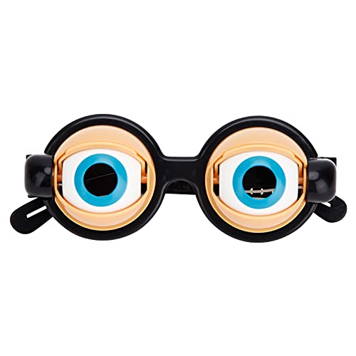 Gafas Divertidas, Juguetes Divertidos de Gafas de Broma, Suministros de Juguetes de Ojos Locos, Fiesta Infantil para Halloween, Navidad, Regalo, Juguetes de mordaza