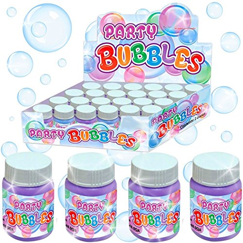German Trendseller® 12 x burbujas de jabón en el biberón & # X2503; burbujas para la fiesta de los niños & # X2503; Pequeño regalo & # X2503; El aniversario de niño & # X2503; Party Bubbles
