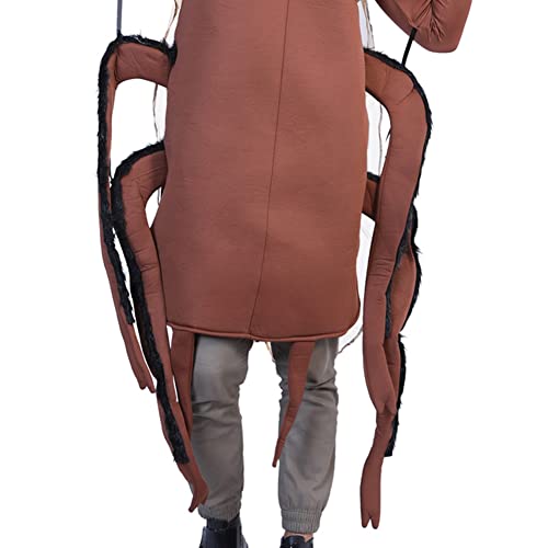 GGOODD Halloween Carnaval Fiesta de Navidad Etapa Rendimiento Ropa Cucaracha Body Cosplay Disfraz para Adultos Niños