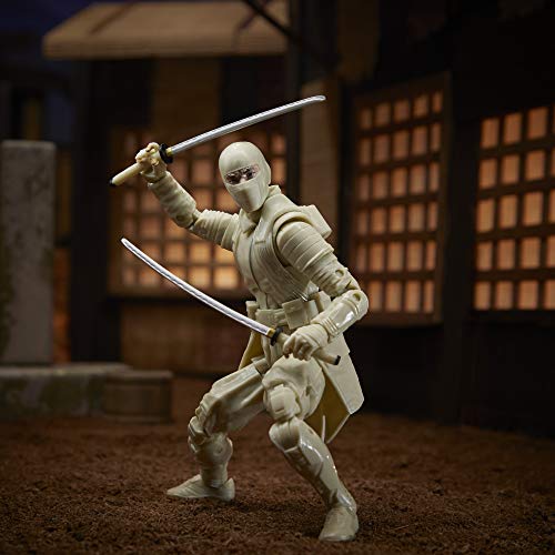 G.I. Joe E8496 Classified Series - Snake Eyes: Figura Premium Storm Shadow 17 con empaque con Arte Distintivo - 15 cm