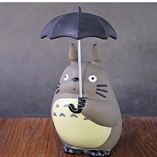 GSDGSD Miyazaki Hayao Serie Vecino con Paraguas PVC Figura Coleccionable película de Dibujos Animados muñeca Juguete Regalo 15 cm