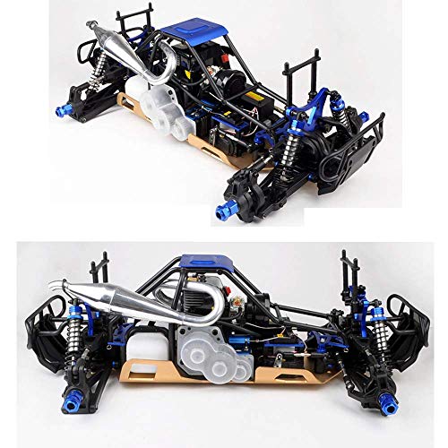 GVCTⓇ Coche RC de Gasolina de Escala 1/5 para Adultos, Buggy RTR 4WD con Motor de Gasolina de Alto Rendimiento 32CC, Monster Truck controlado por Radio, vehículo de Juguete Todoterreno