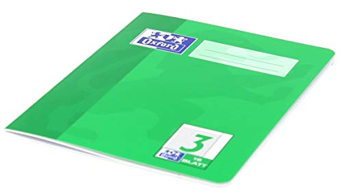 Hamelin Paperbrands 384511603 Oxford - Lote de 15 libretas de líneas (DIN A5, fondo 3, 16 hojas, con márgenes)