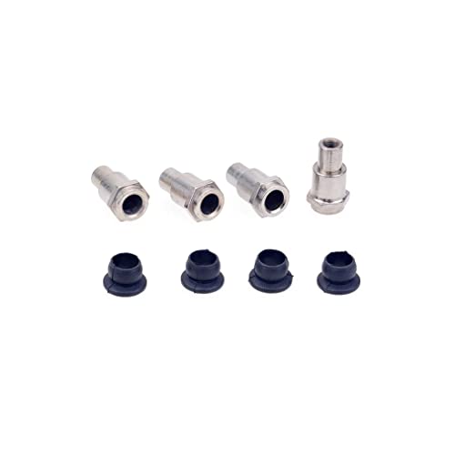 Haowen Soporte de amortiguador de choque del coche de control remoto 1/8 RC vehículo todoterreno amortiguador de choque soporte de buje