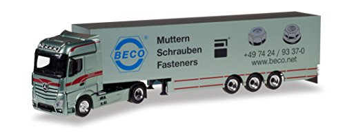 Herpa 307055 – Vehículo, Mercedes-Benz Actros Bigspace Maletas