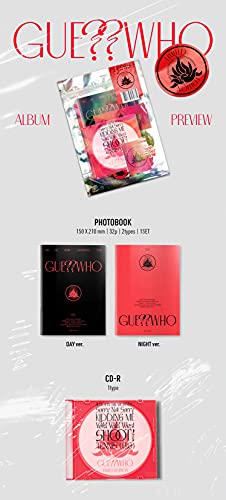 ITZY - Guess Who Limited Edition [Random ver] [Pre Order] CD+Photobook+Others with Tracking, Extra Decorative Stickers, Photocards