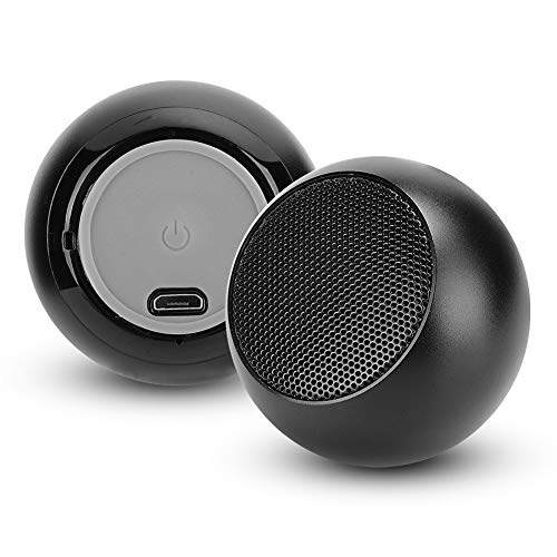 Jarchii Caja de Altavoz, Altavoz Bluetooth TWS, Negro, Unidad de 3 W, Caja de Sonido de 10 m de Alcance, para Acampar en Interiores y Exteriores, Todos los Grupos de Personas,