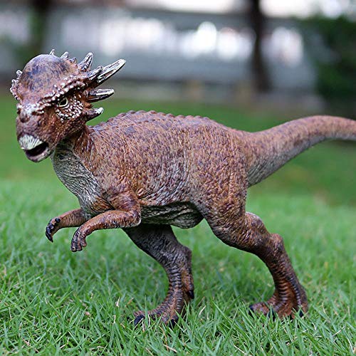 JOKFEICE Juguete de Dinosaurio Realista Stygimoloch Animal Figuras Proyecto de Ciencia, decoración de la Torta, cumpleaños para niños pequeños de 3 a 4 5 años