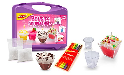 Joustra J45033 - Maletín para repostería, para niños a partir de 8 años. Actividad manual, fabricación de velas de cera postres, cupcakes, pasteles y pasteles, multicolor