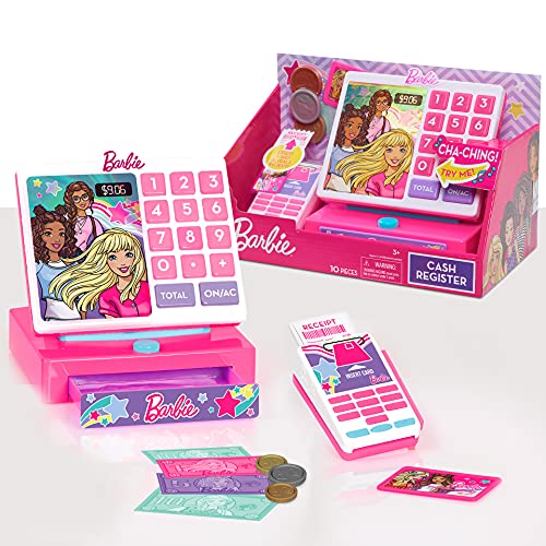 JP Barbie- Barbie Caja registradora, Multicolor (Flair Leisure Products 63621)